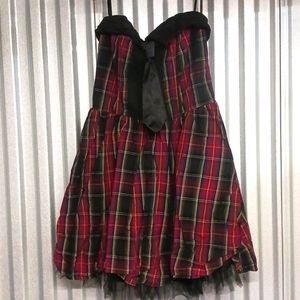 Hot topic strapless dress XL
